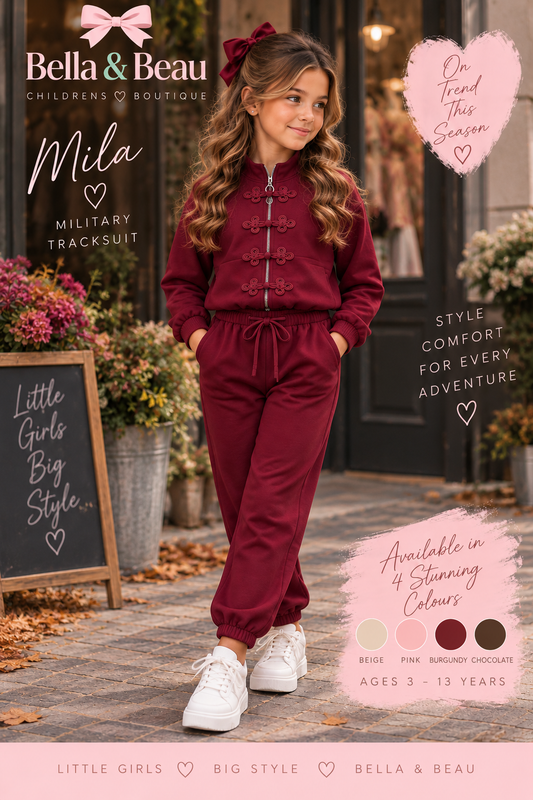 Mila - Burgandy