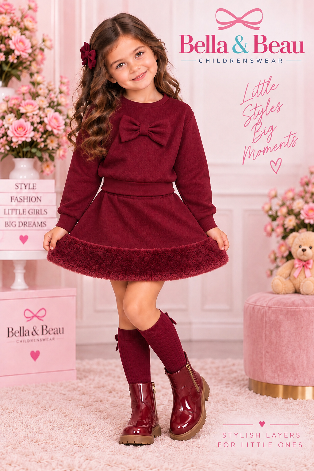 Maeve - Burgandy